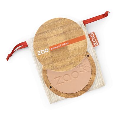 ZAO, Økologisk Compact Powder 303 Marrone Beige, 9 g