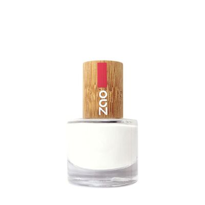 ZAO, Naturlig Neglelak Manicura Francesa 641 Hvid, 8 ml