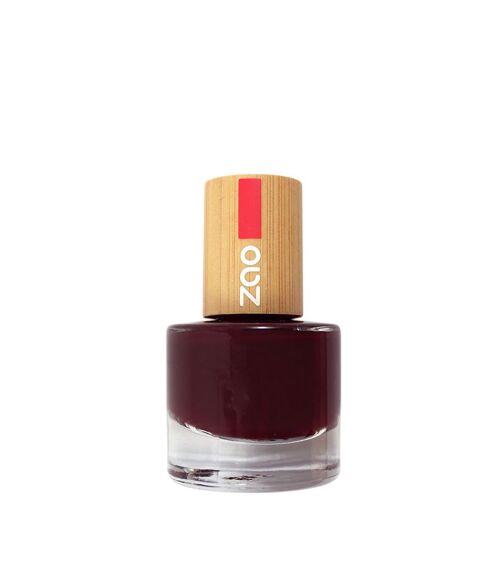 ZAO, Naturlig Neglelak 659 Black Cherry, 8 ml