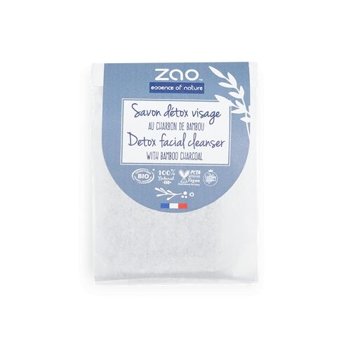 ZAO, Økologisk Solid Detox Facial Cleanser, 70 g