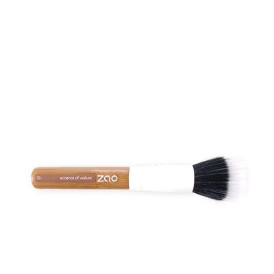 ZAO, Pinceau fond de teint en fibre de bambou Duo, 714