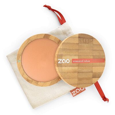 ZAO, Poudre cuite minérale Økologisk, 347 Beige abricot, 15g