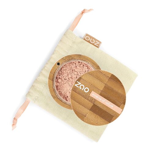 ZAO, Økologisk Mineral Silk Foundation, 502 Pinkish Beige, 13,5 g