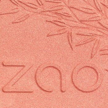 ZAO, Økologisk Compact Blush, 327 Rose Corail, Recharge, 9 g 2