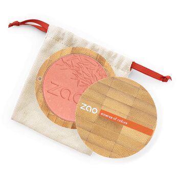 ZAO, Økologisk Compact Blush 327 Rose Corail, 9 g 2