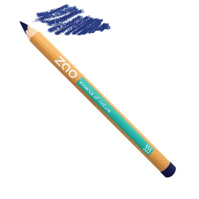ZAO, Økologisk Eyeliner &amp; Multi-Purpose Pencil 555 Blue, 1,14 g