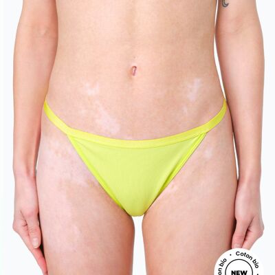 Lime Lace String Briefs