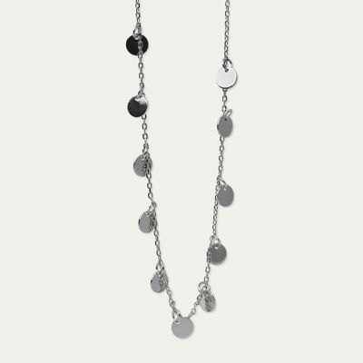 Collana Mini Coin, argento