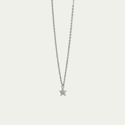 Collier Mini étoile, argent sterling