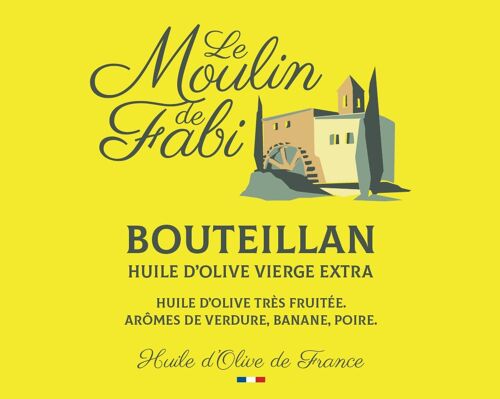 Huile d'olive monovariétale BOUTEILLAN - 250ml