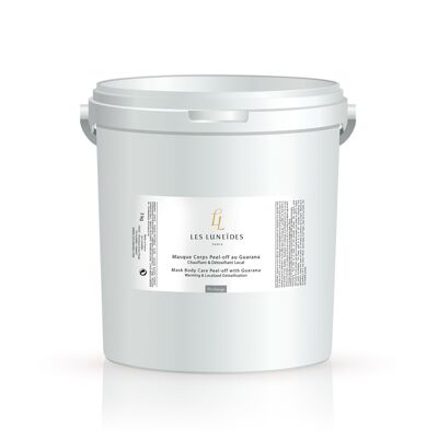 Peel-off Body Mask with Guarana and Laminaria - Warming & Local Detoxifying - 3 kg