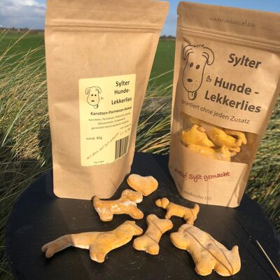 Sylter Hunde-Lekkerlies Karotte-Parmesan-Kekse