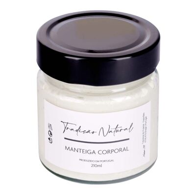 Manteca Corporal de Karité y Cacao 210 ml - hecha a mano - ingredientes 100% naturales