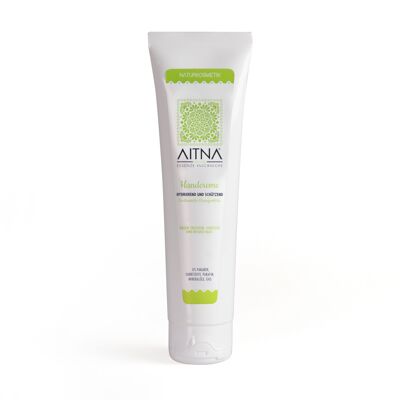 Aitna Natural Hand Cream Organic Volcanic Sicilian Orange Blossom Made in Italy Pack of 1 (75 ml)
