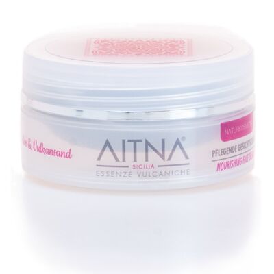 Aitna anti-aging Gesichtscreme NATURAL COSMETICS Aloe und Vulkansand - Made in Italy - (1 x 50 ml)