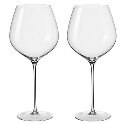 (x2) Pinot Noir red wine glass 780ml - ETHEREAL - KROSNO