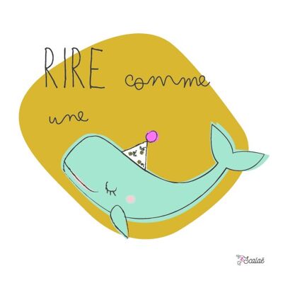 Rire comme une baleine