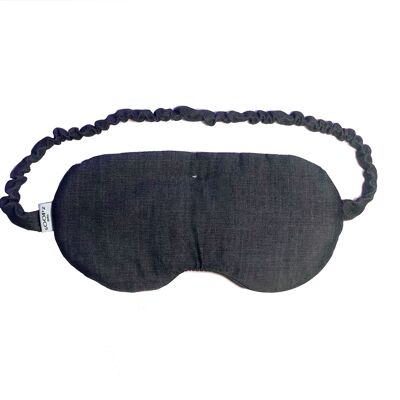 HEATING AND COOLING EYE MASK - EYE SPA - DENIM BLUE