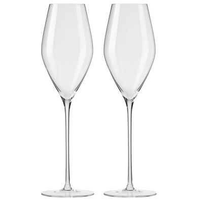 (x2) Calice Champagne 270ml - ETHEREAL - KROSNO