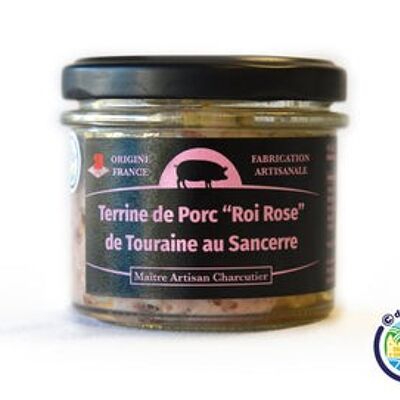 Terrine de porc Roi Rose de Touraine au Sancerre 80g