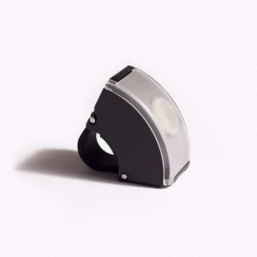 Curve Front Light Black/Black