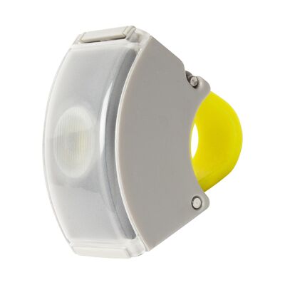 Curve Front Light Gray/Acid Yellow