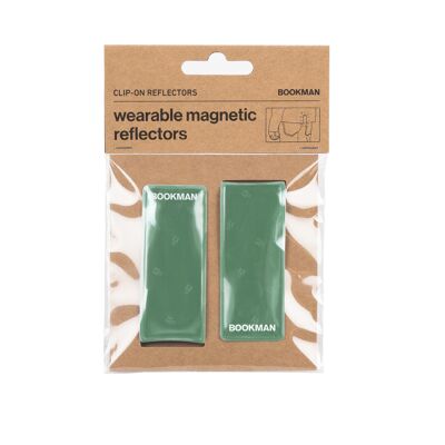 Reflectores con clip Verde