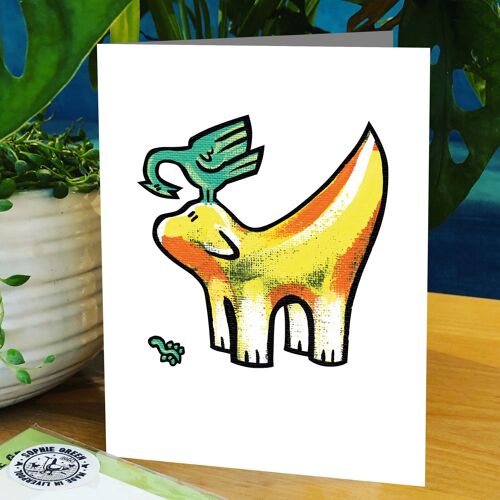 Liverpool Superlambanana & Liverbird Greetings Card