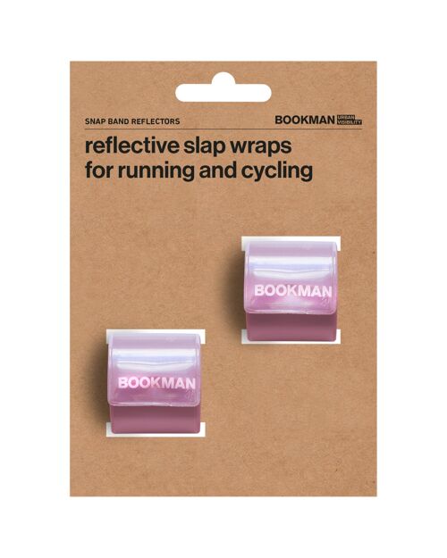 Snap Band Reflectors Pink