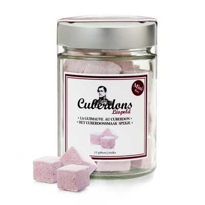 I 15 mini marshmallow al gusto Cuberdon