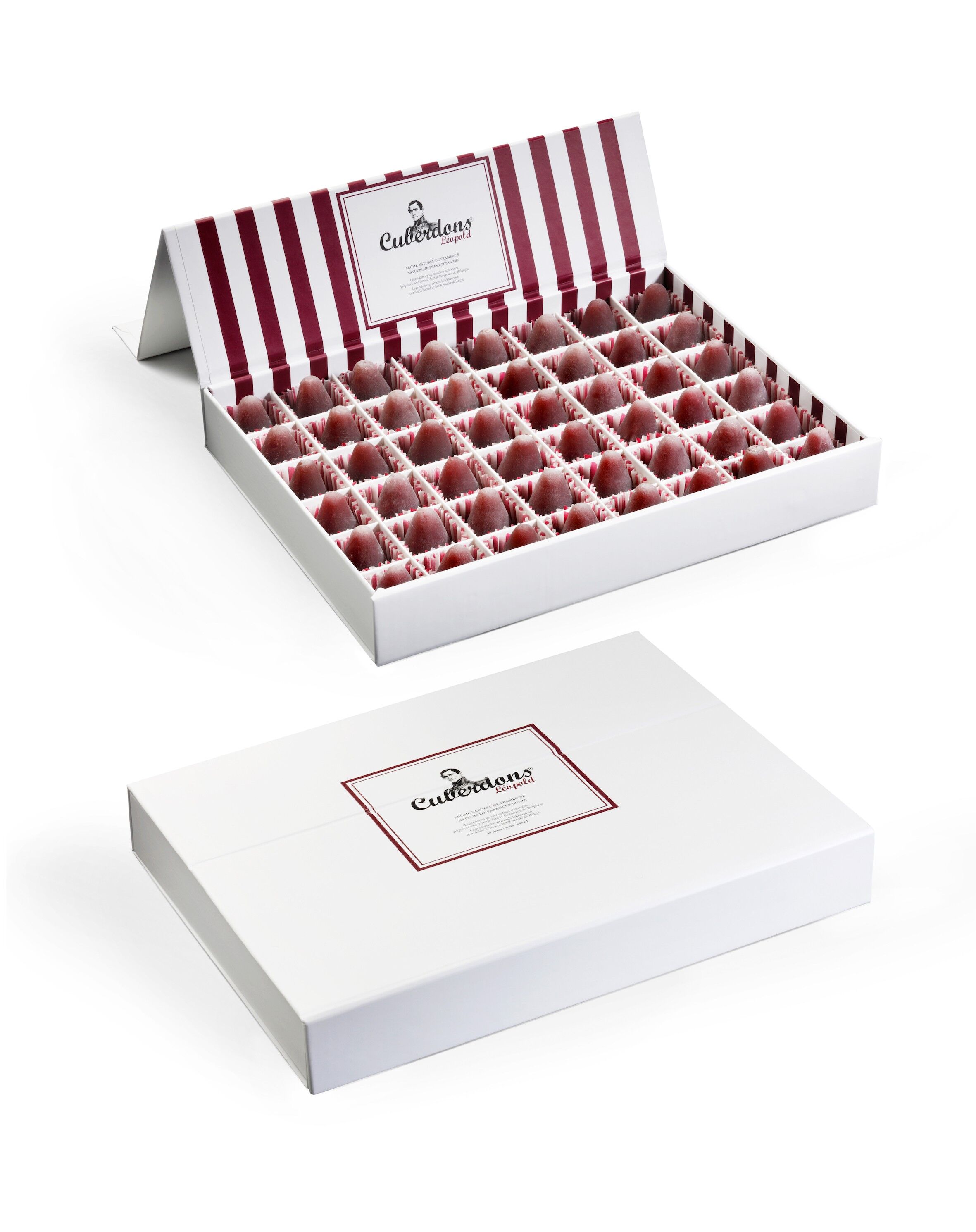 La scatola Léopold da 48 cuberdon