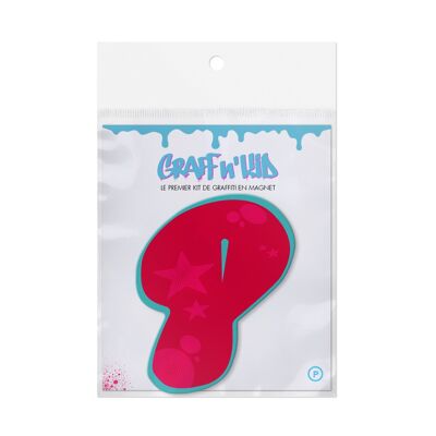 Magnet lettre p