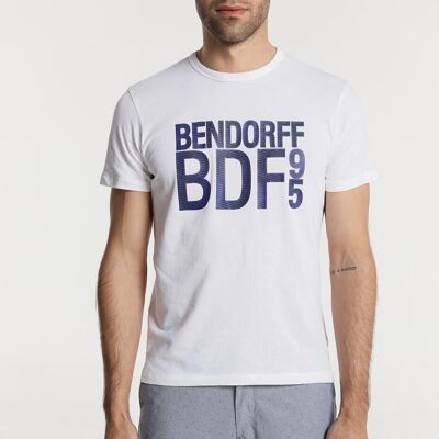 T-shirts BENDORFF pour hommes en été 20 | 100% COTON | Blanc - 301