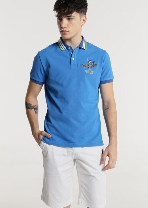 BENDORFF  Poles for Mens in Summer 20 | 100% COTTON | Blue - 265