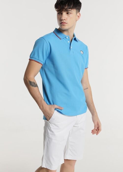 BENDORFF  Poles for Mens in Summer 20 | 100% COTTON | Blue - 261