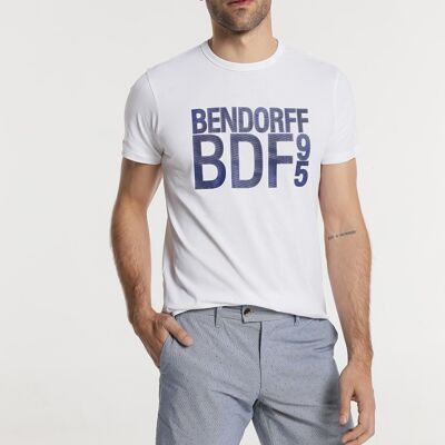 Bermuda da uomo BENDORFF per l'estate 20 | 100% COTONE | Blu - 111