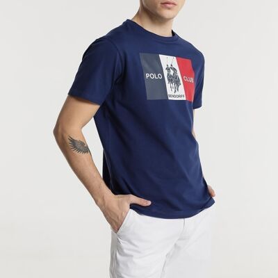 T-shirts BENDORFF pour hommes en été 20 | 100% COTON | Bleu - 268