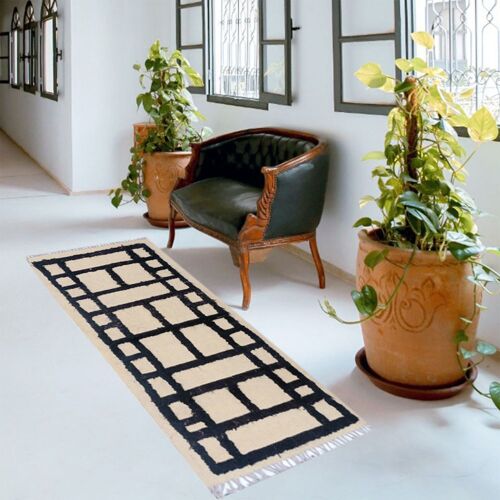 IKAT Oushak Kilim Rug