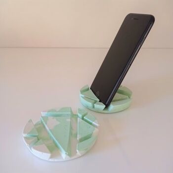 Support téléphone JUMA Vert