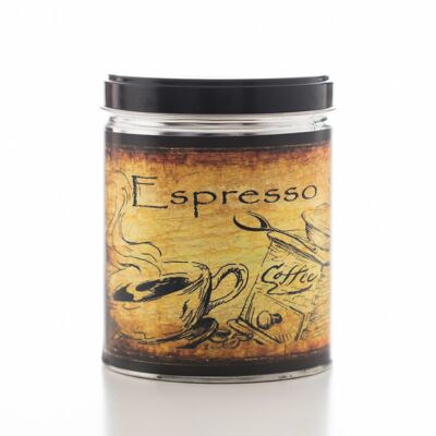 Espresso Tin Candle