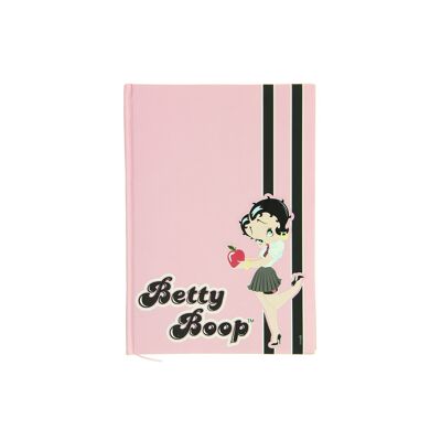 Cuaderno A5 de Betty Boop con manzana retro