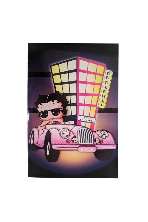 Betty Boop Broadway Decoupage Blank Greetings Card (3D)