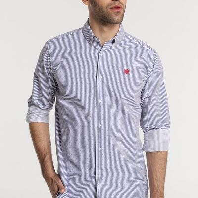 Chemises BENDORFF pour hommes en été 20 | 100% COTON | Bleu - 111