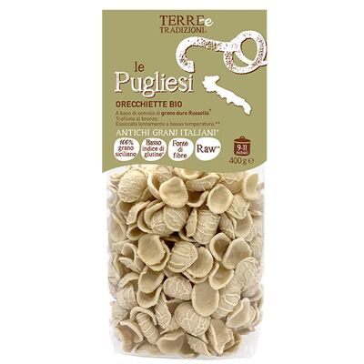 Orecchiette Bio di antico grano duro Russello “Le Pugliesi”