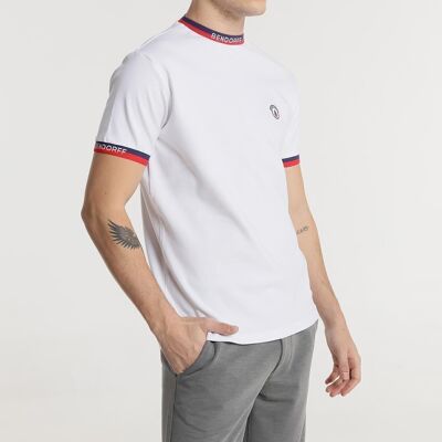 T-shirts BENDORFF pour hommes en été 20 | 100% COTON | blanc