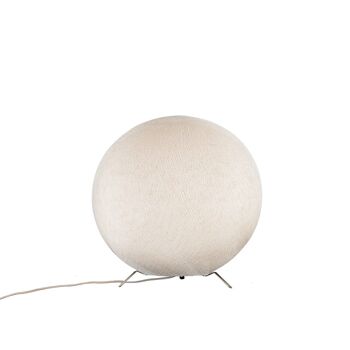 Lampe à poser globe aimanté écru - taille XS 1