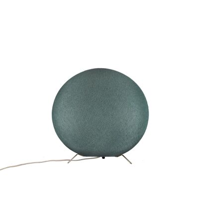 Verdigris magnetic globe table lamp - size XS