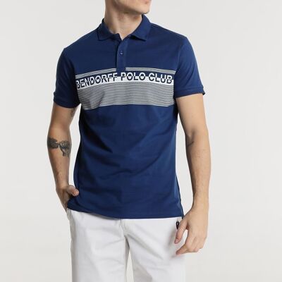 BENDORFF  Poles for Mens in Summer 20 | 100% COTTON | Blue - 268/3