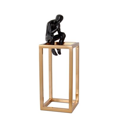 ADM - Decorative object 'Thinker MH' - Copper color - 30 x 10 x 10 cm