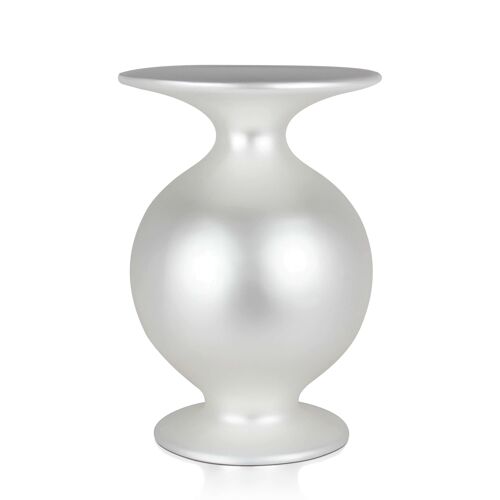 ADM - Portafiori 'Vaso panciuto piccolo' - Colore Grigio - 54 x Ø37 cm